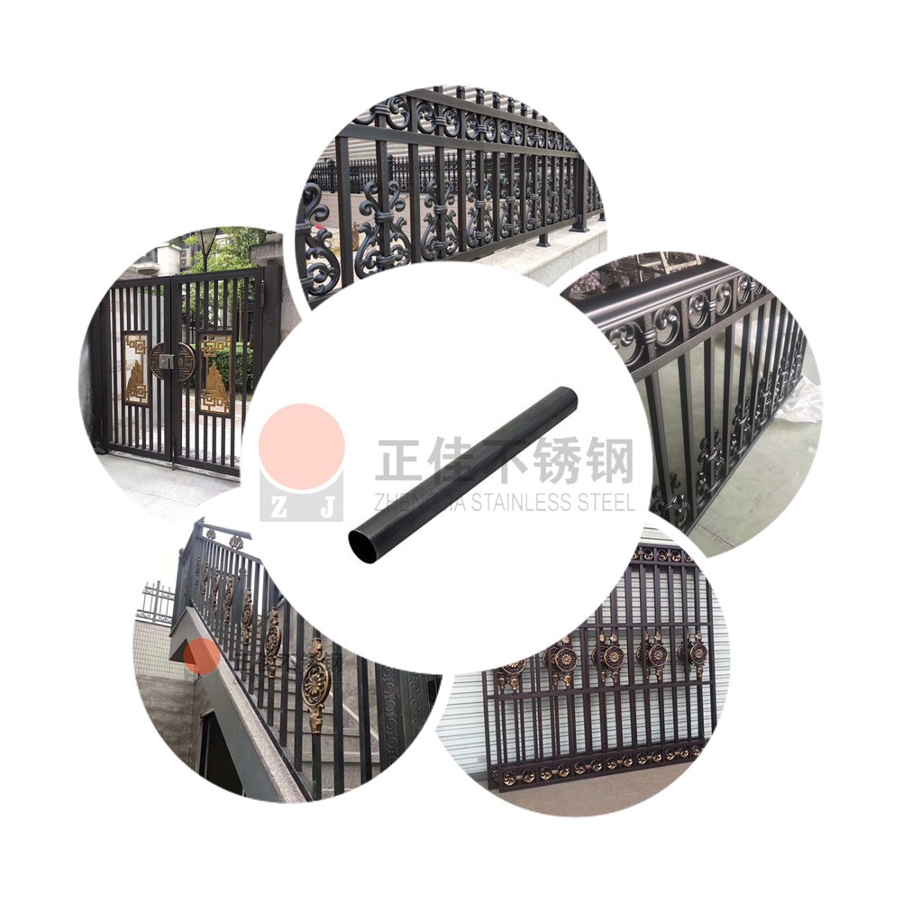 304华体在线_华体会（中国）圆管镀黑钛装饰效果